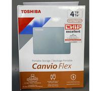 Toshiba Canvio Flex 4TB Portable 2.5’’ External Hard Drive (HDD) for Mac Windows