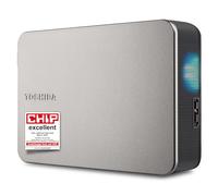 Toshiba Canvio Flex 4TB - Portable 2.5’’ External Hard Drive (HDD) for Mac, Windows PC, Smartphone and Tablet Use, Compatible with Most USB-C and USB-A Devices, Warm Silver (HDTX240ESCCA)