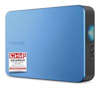 Toshiba Canvio Flex 4TB - Portable 2.5’’ External Hard Drive (HDD) for Mac, Windows PC, Smartphone and Tablet Use, Compatible with Most USB-C and USB-A Devices, Metallic Blue (HDTX240ESCCA)