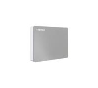TOSHIBA Canvio Flex 4TB Portable External Hard Drive USB-C USB 3.0, Silver for PC, Mac, & Tablet - HDTX140XSCCA