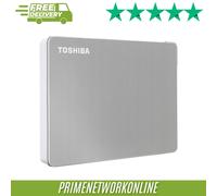 Toshiba Canvio Flex Exclusive 4TB External HDD - Silver 100% ORIGINAL ⭐⭐⭐⭐⭐