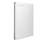 Toshiba Canvio Slim 1TB Portable External Hard Drive USB 3.0, Silver - HDTD310XS3DA
