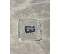 Toshiba 16GB M203 MicroSD Class 10 U1 100MB/s with Adapter, Black, New