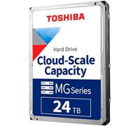 Toshiba MG Series 24TB Internal Enterprise Hard Drive, 3.5" SATA HDD, 7200 RPM, 24/7 Operation, For Server, Hyperscale, Cloud, 550TB/Year workload, 5yr Warranty (MG11ACA24TE)