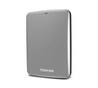 TOSHIBA (Old Model) Canvio Connect 500GB Portable Hard Drive, Silver (HDTC705XS3A1)