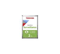 Toshiba S300 2 TB Surveillance HDD Internal Hard Drive - Bulk (3.5 Inch SATA 6 Gbit/s 5400 RPM 128 MB Cache) shop4world.com