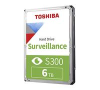 Toshiba S300 6TB Surveillance 3.5” Internal Hard Drive - SATA 6 Gb/s 7200 RPM 256MB Cache (HDWT360UZSVAR)