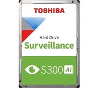 Toshiba S300 AI 8TB Surveillance HDD, 7200rpm, 64 Cameras, 32 AI Streams