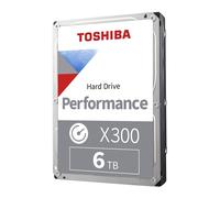 TOSHIBA X300 6TB Performance & Gaming 3.5-Inch Internal Hard Drive - CMR SATA 6 GB/s 7200 RPM 512 MB Cache - HDWR760XZSTA
