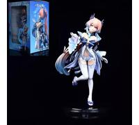Toshihiko 25cm/9.84 inches Genshin Impact Sangonomiya Figure Kokomi PVC Anime Game Character Desktop Ornaments Gift