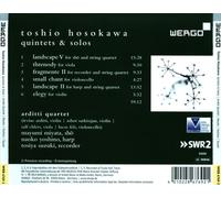 TOSHIO HOSOKAWA: QUINTETS & SOLOS NEW CD