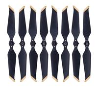 Tosiicop 4 Pairs Mavic 2 Pro/Mavic 2 Zoom Propellers Replacement Prop Blades Low Noise Quick-Release 8743F Wings for DJI Mavic 2 Pro/Mavic 2 Zoom Drone Accessories Gold Tips