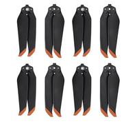 Tosiicop 4 Pairs Mavic Air 2 Propellers Replacement Prop Blades Low Noise Quick-Release 7328 Wings for DJI Mavic Air 2 Drone Accessories Orange Tips