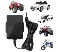 Tosiicop 6V Battery Charger for Kids Quad Bikes-6Volt 1000mA Chargers for Ride on Toys Car-Universal Power Adapter for Childs Electric Car Suit for Motorbike SUV Sports Car ATV Scooter (6V Charger)