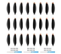Tosiicop Propeller for DJI Mini 4K, Mini 2/2 SE, 24Pcs Replacement 4726FM Prop Blade Low Noise Wing Mavic Series 4K 2 SE Drone Accessories with Screws & Screwdrivers Orange