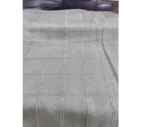 Tosleo Decorative Chenille Check Throw Pillow Covers 18x18 Inch Set of 2 Vintage Plaid Couch Pillow Cover Neutral Boho Farmhouse Cushion Cover Modern Spring Home Decor for Sofa Bed Army Green