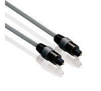 Toslink Cable High End Accessory Ø 6 mm 3.0 m Long grey