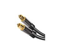 TOSLINK cable optical audio cable 1m short fibre optic cable for soundbars TOSLINK to TOSLINK digital SPDIF cable stereo systemsamplifiersamps home