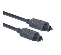 Toslink Plug to Toslink Plug, Black