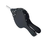 Tosnail 17" x 7.5" Wood Bellows Fireplace Bellows, Fireside Blower Lighter, Wood Air Bellows, Black