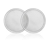 Tosnail 2 Pack Aluminum Pizza Screen, 12 Inches