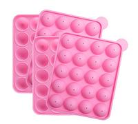 Tosnail 2 Pack of 20 Cavity Silicone Cake Pop Mold, Great for Hard Candy, Chocolate，Lollipop and Party Cupcake Muffins