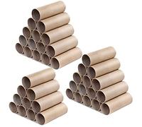 Tosnail 40 Pieces Craft Rolls, 10x5cm Cardboard Tubes, 2" x 3.9" Empty Toilet Paper Roll Tubes