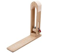 Tosnail Wood Leather Craft Hand Stitching Pony Horse Leather Clamp with Pre Wrapped Leather Clamp