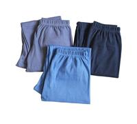 TOSOFT 3Pcs Cotton Long Johns For Men Thermal Plus Big Size Loose Base Layer Bottom Middle Elderly Mens Long Underwear(XXXL/XXX-Large)