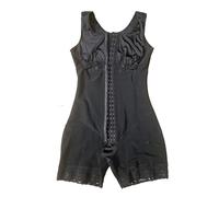 TOSOFT Full Body Shapewear Bodysuit For Women Compression Slimming Hip Lift Postpartum Belly Tuck Girdle Corset Waist Trainer (Color : Black, Size : M/Medium)