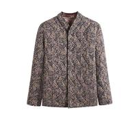 TOSOFT Middle Aged Elderly Women's Plus Size Quilted Jackets Seniors Padded House Coat Winter Mom Thermal Top Outerwear(Blue,XL)