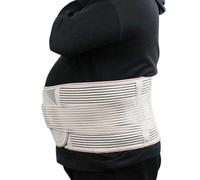 TOSOFT Plus Big Size S-5XL Lower Back Brace For Men & Women Breathable Sports Lumbar Support Belts Orthopedic Corset Waist Posture Corrector(Beige,XL)