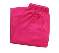 TOSOFT Plus Size Advanced Age Women Ladies 100% Cotton Long Johns High Waist Loose Base Layer Thermal Underwear Bottom Pants(Rose,XXL/XX-Large)