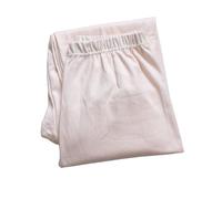 TOSOFT Plus Size Advanced Age Women Ladies 100% Cotton Long Johns High Waist Loose Base Layer Thermal Underwear Bottom Pants(Pure Skin,XL/X-Large)