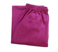 TOSOFT Plus Size Advanced Age Women Ladies 100% Cotton Long Johns High Waist Loose Base Layer Thermal Underwear Bottom Pants(Deep Purple,XL/X-Large)