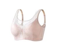 TOSOFT Women Post Operative Prosthetic Bras Full Cup Push Up Mastectomy Bralette for Breast Reconstruction Cancer Surgery (Color : Beige, Size : 100/44B)