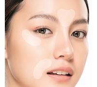 TOSOWOONG Anti-Wrinkle Patch with Hydrolyzed Collagen, Forehead & Eye & Smile Line Wrinkle Patches, Anti-Wrinkle Tape, K-Beauty Overnight Under Eye Patches, Korean Skincare, 5ea (10patches X 5)