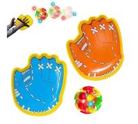 Toss And Catch Ball Game - 20.5x17cm Led Suction Cup Ball Catch Game Set | Interactive Outdoor Activities For Teens Youth Adults Boys Girls School Playground Park Garden Backyard Pool