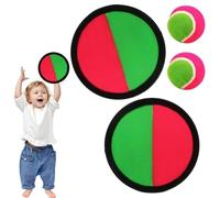 Toss and Catch Ball Game,Sticky Play Interaction Toy,Catch Ball Set | for Outdoor Birthday Camping Travel Backyard Ages 3 and Up Kid Play Playground