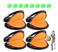 Toss and Catch Ball Set - Beach Toys | Sports Equipment for Parent Child Interaction Play, Stocking Birthday Travel Summer Outdoor Camping Backyard Playground