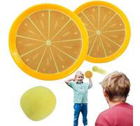 Toss Catch Ball Set, Sticky Ball Catch Toy, Interaction Parent Child Outdoor Toys for Beach School Yard Pool Home