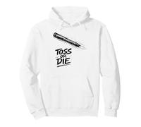 Toss Or Die Scottish Warrior Caber Toss Highland Games Men Pullover Hoodie