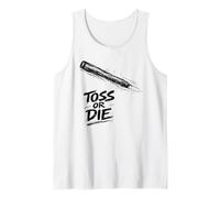 Toss Or Die Scottish Warrior Caber Toss Highland Games Men Tank Top