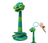 Toss Ring Game for Kids | Dinosaur Outdoor Yard Toy,Educational Stacking Game,for Boys Girls Party Camping Picnic Summer Camp School Event Beach Family Gathering Birthday Holiday