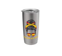 Tossa De Mar Spanish Lady Spain Flag Stainless Steel Insulated Tumbler