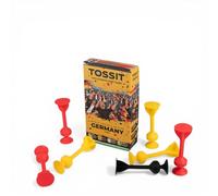 TOSSIT Suction Cup Darts, Toss Game Perfect Family and Party, Silicone Throwing Game for Backyard, Indoor and Outdoor Fun, Starter Pack, World Football Edition, Germany