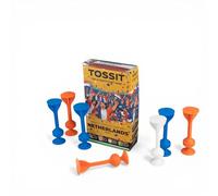 TOSSIT Suction Cup Darts, Toss Game Perfect Family and Party, Silicone Throwing Game for Backyard, Indoor and Outdoor Fun, Starter Pack, World Football Edition, Netherlands