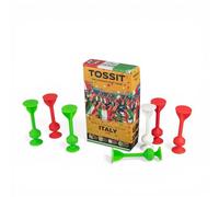 TOSSIT Suction Cup Darts, Toss Game Perfect Family and Party, Silicone Throwing Game for Backyard, Indoor and Outdoor Fun, Starter Pack, World Football Edition, Italy
