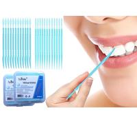 ToSSme® Disposable Plastic Toothpicks Dental Picks Portable Travel toothpicks Practical Toothpicks Tool 500 Count