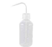 TOSSPER 1pc 250ml Plastic Squeeze Dispenser Lab Safety Wash Bottle Clear Tattoo Cleaning Bottle Kitchen Condiment Container